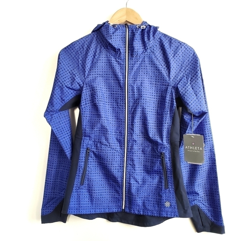 New  Athleta Accelerate Reflective Jacket NWT Size XXS = 00 - Picture 6 of 16